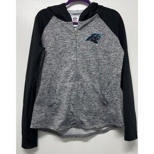 NFL Carolina Panthers Women’s Large Full Zip Hoodie EUC